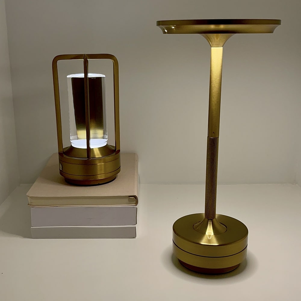 Nara Metallic Cordless Table Lamp