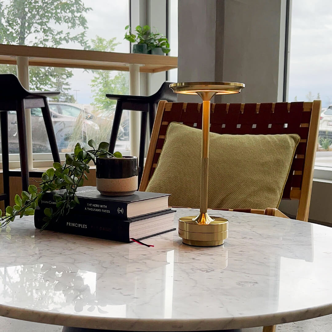 Nara Metallic Cordless Table Lamp