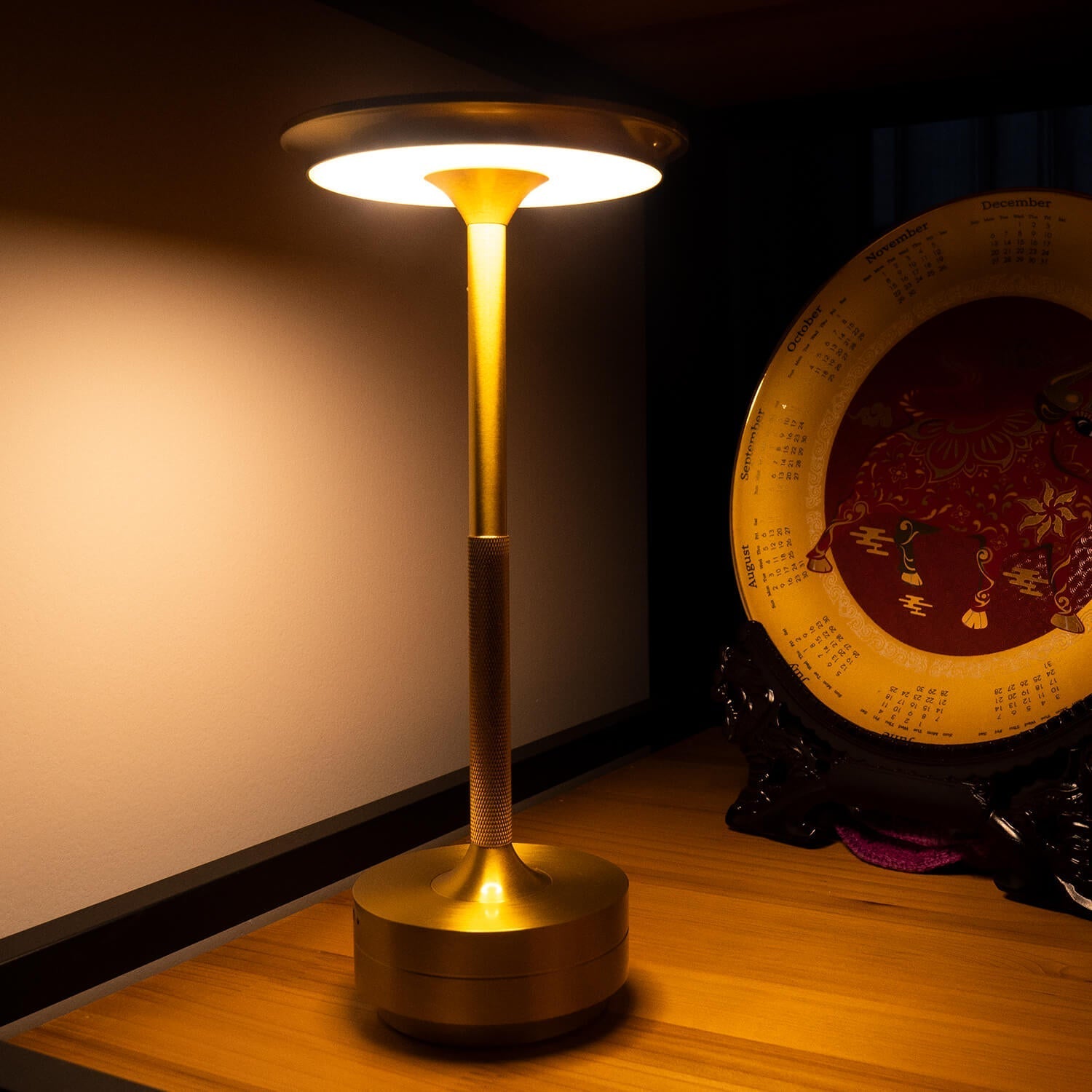 Nara Metallic Cordless Table Lamp