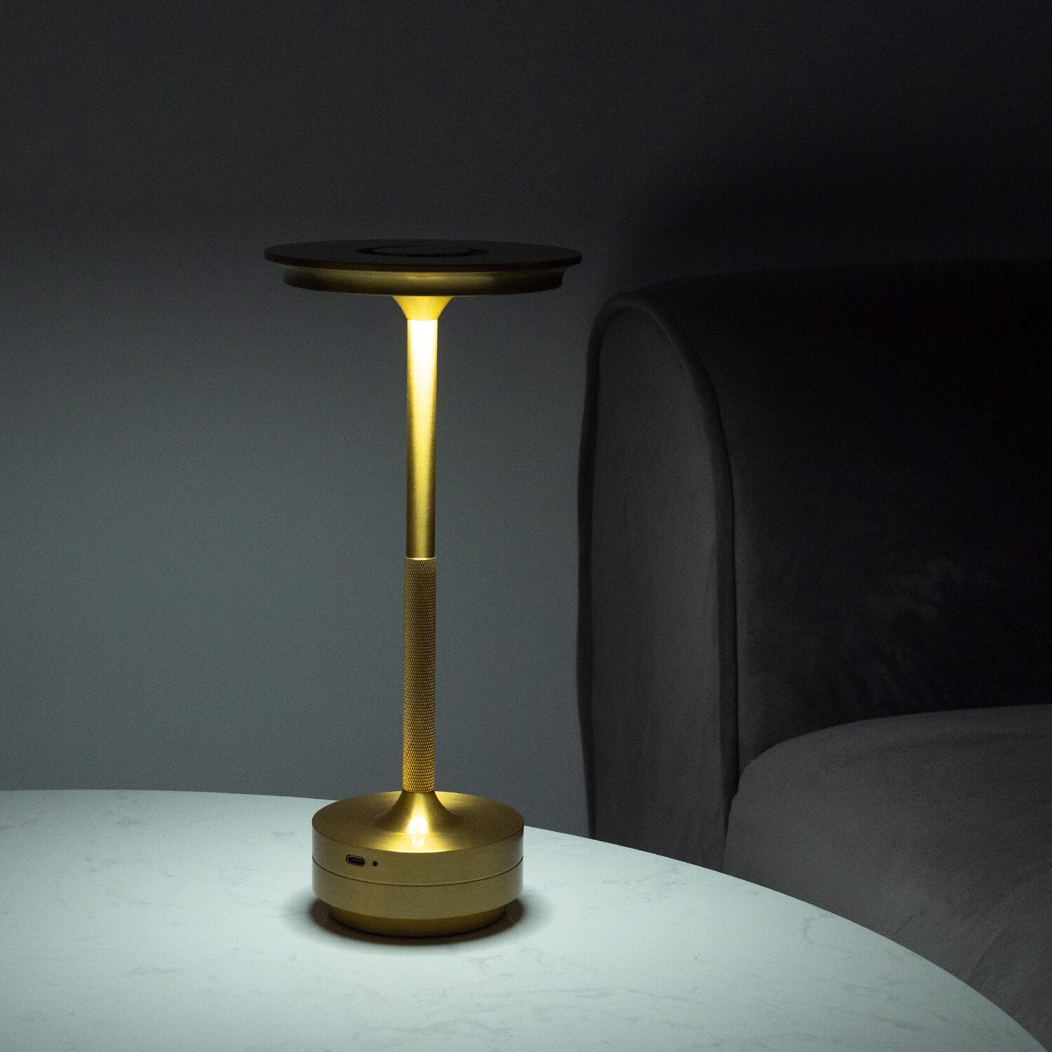 Nara Metallic Cordless Table Lamp