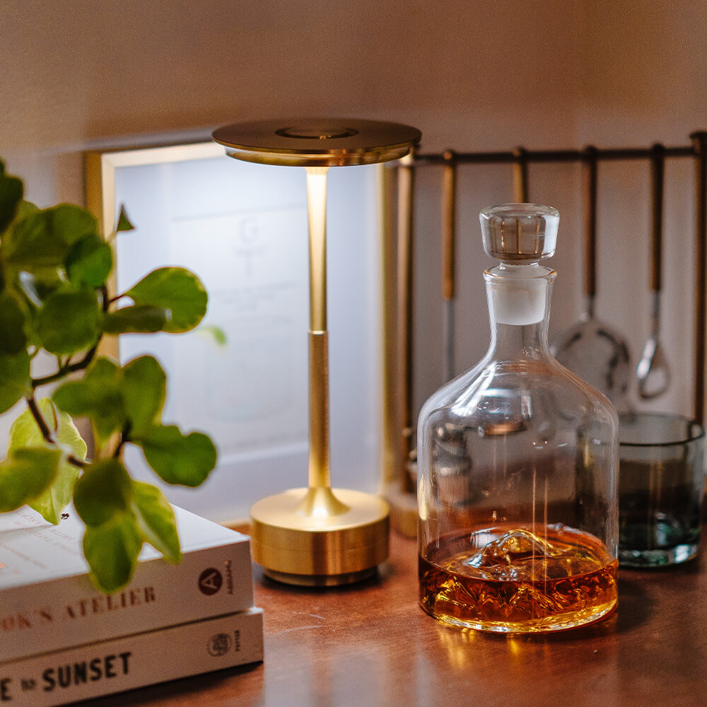 Nara Metallic Cordless Table Lamp