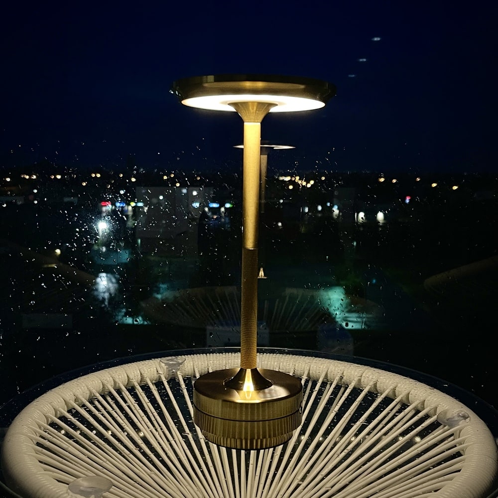 Nara Metallic Cordless Table Lamp