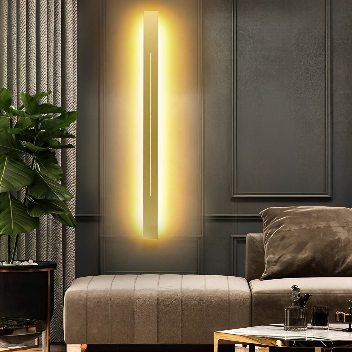 Long Strip Dimmable LED Modern Wall Lights Sconces Lighting