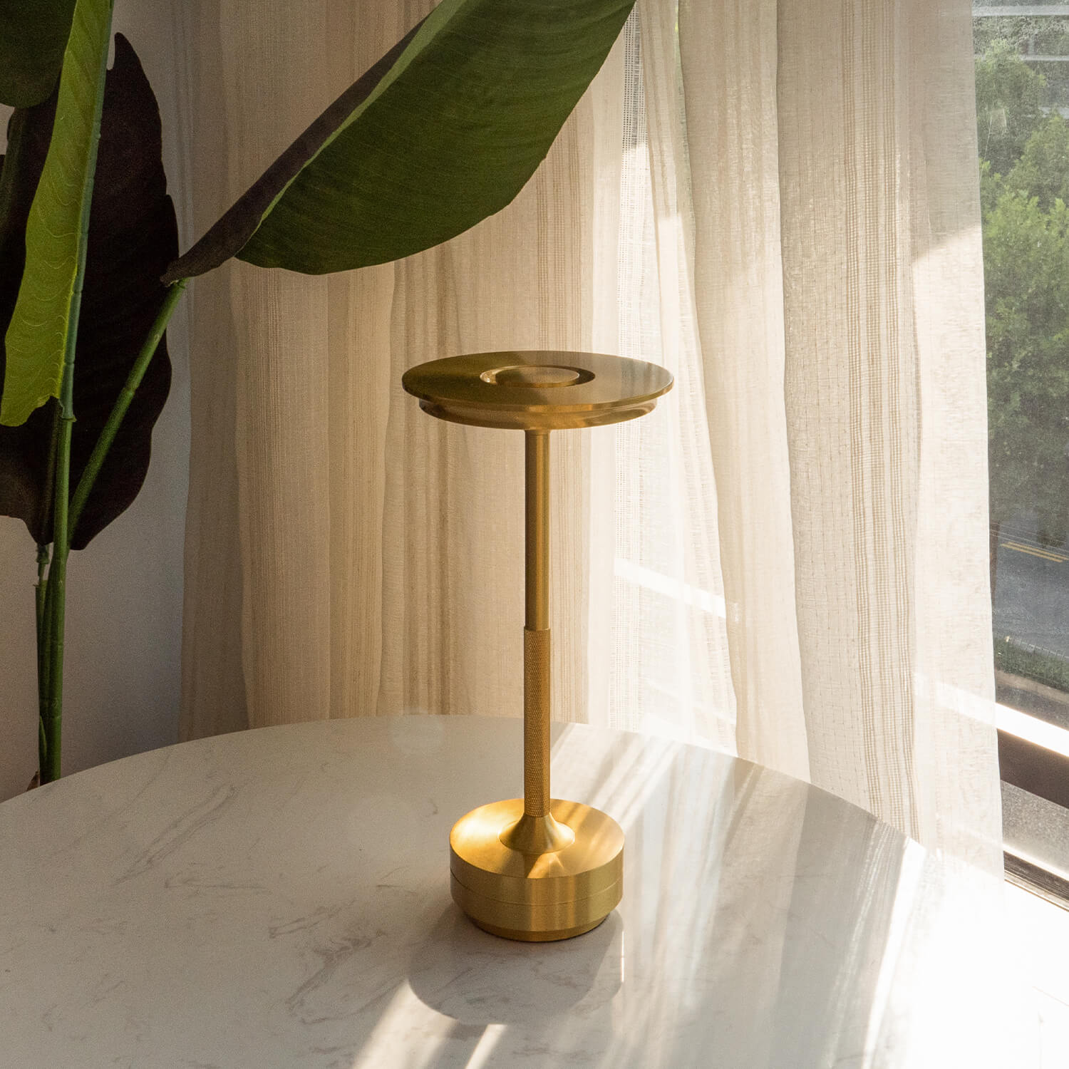 Nara Metallic Cordless Table Lamp