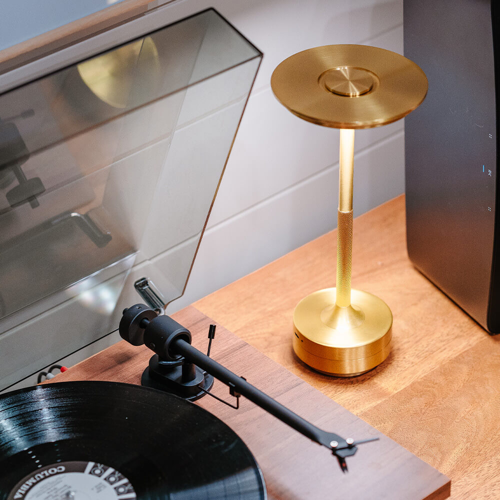 Nara Metallic Cordless Table Lamp